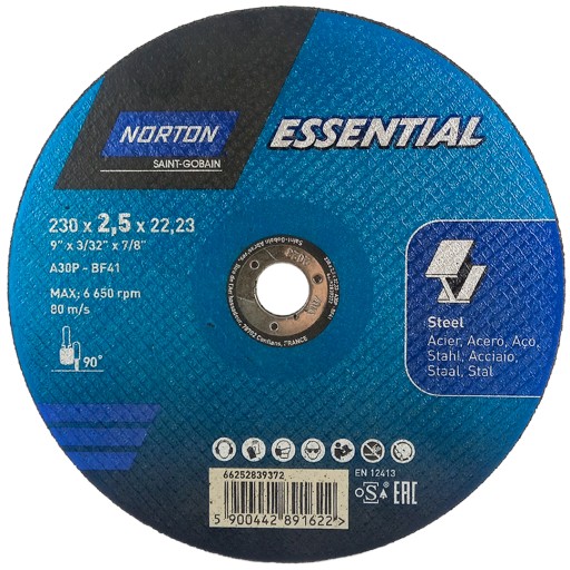 OCEL rezací kotúč 230x2 NORTON ESSENTIAL