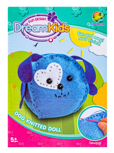 Súprava na šitie MASCOT Vyšívaný vankúšik PET ANMALS DOG DIY