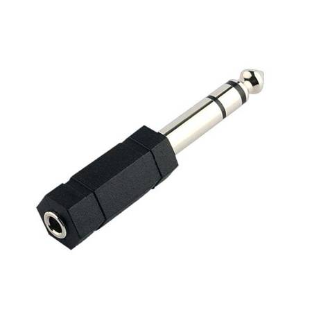 Adaptér JACK, zástrčka 6,3 mm, zásuvka MINI JACK 3,5 mm