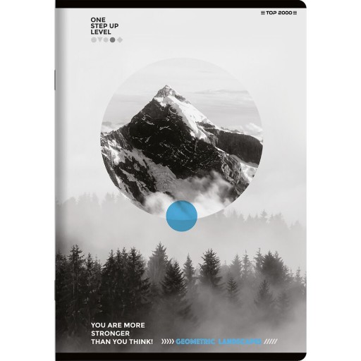 A5 60k notebook GEO/Planet TOP2000 mriežka