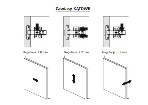 Uhlový záves Sevroll 30° s brzdou 222876 sada