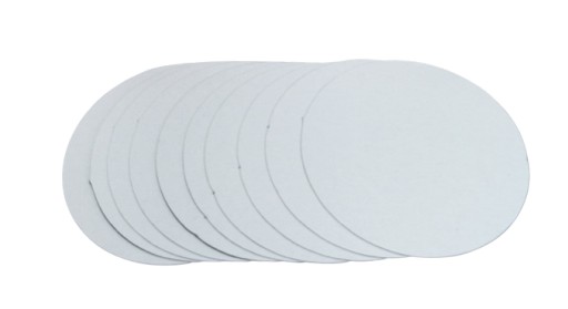 Papierová lepenka 350g podložka 9,8cm 100 kusov