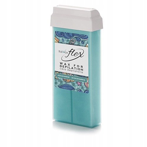Vosková rolka ItalWax FLEX Aquamarine 100ml.
