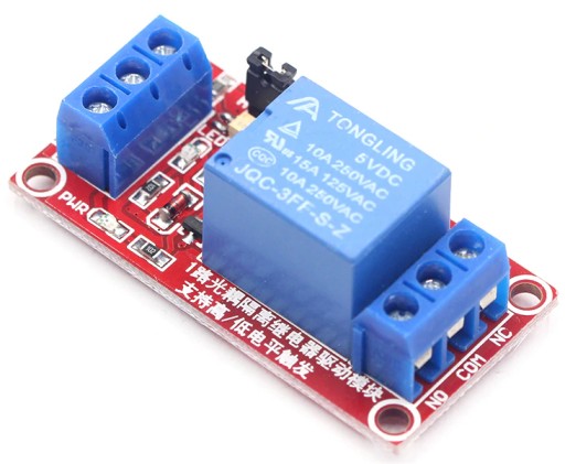 1 kanálové vysoké/nízke H/L 5V Arduino relé