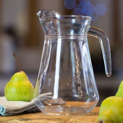 Klasický SKLENENÝ džbán na limonádu 1,5L