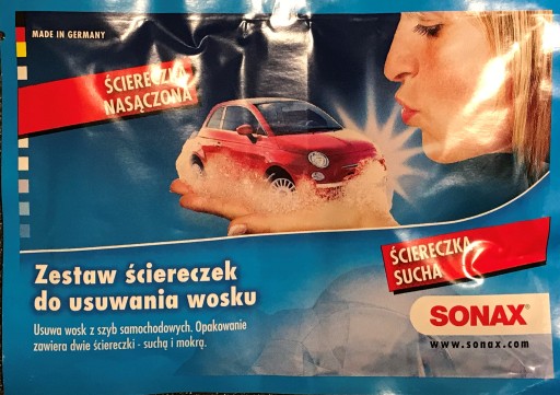 Utierka na odstránenie vosku z okien po umytí auta, 1 ks