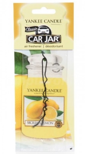 Yankee Candle Car Sicílska citrónová vôňa do auta