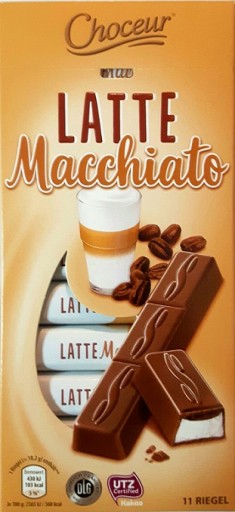 Chateau Plnené tyčinky Latte Macchiato 200g