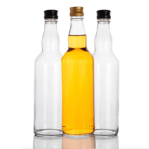 5x FĽAŠE NA NÁTERY BIMBER WHISKY VODKA ŠŤAVA OLIVOVÝ OCET 500 ML 0,5 l