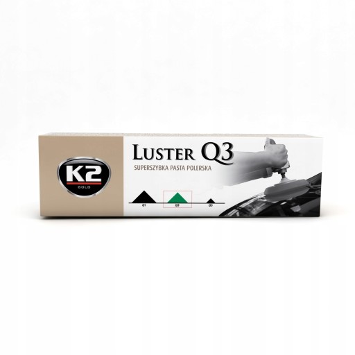 K2 LUSTER Q3 100 G stredne abrazívna leštiaca pasta