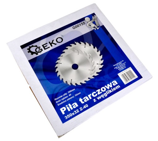 Kotúč na drevo 250x30x60T (otvory) GEKO G78137