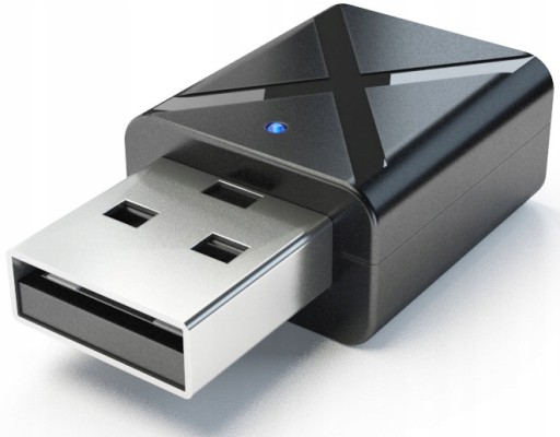 ADAPTÉR PRIJÍMAČ BLUETOOTH AUDIO 5.0 VYSIELAČ 10m