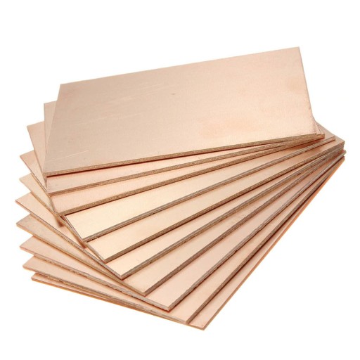 Jednostranný laminát 5x7cm FR4 na DPS