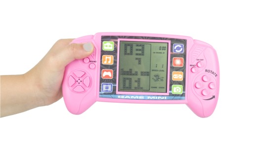 ZÁVODNÁ KONZOLA LT440 ELEKTRONICKÁ HRA TETRIS F1
