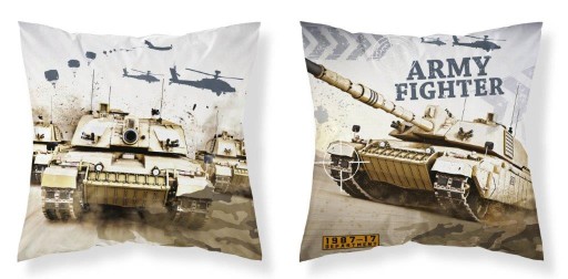 OBOJSTRANNÝ OBLIEK NA VANKÚŠ 40x40 TANK ABRAMS ARMY