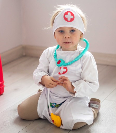 ZÁSTERNÉ LEKÁRSKE OBLEČENIE DOKTORSKÁ SESTRA WOOPIE