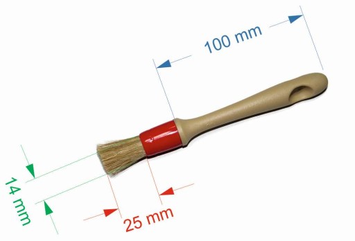 Štetec č.8 na nanášanie lepidla, kožiar, čalúnnik, obuvník