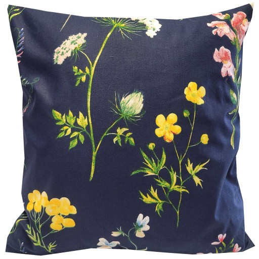 Bunda obliečka na vankúš 45x45 MEADOW NAVY BLUE