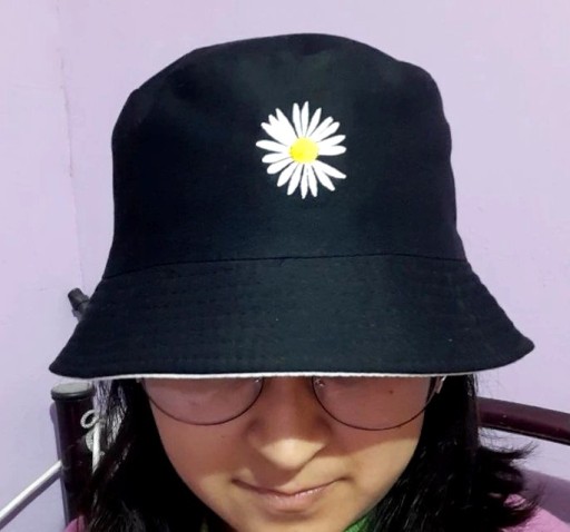 Obojstranná čiapka FISHING BUCKET HAT Summer Summer Beach Black