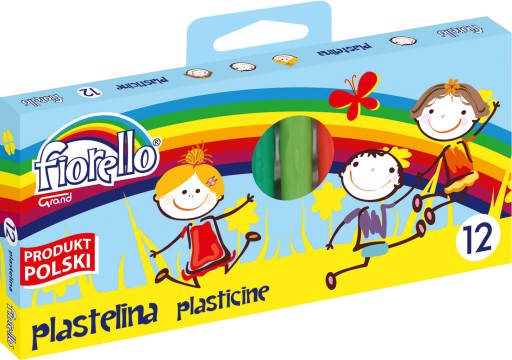 Plastelína 12 farieb FIORELLO