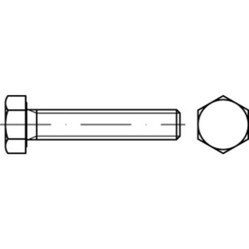 Palcová skrutka 5/16 palcov UNC x 13 mm trieda 8,8 DIN 933