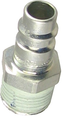 Pneumatický konektor typ 1625, pozinkovaný, vonkajší závit 3/8