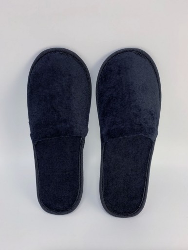 PAPUČKY DOMÁCE Papuče PRE HOSTÍ HOTELA, ZAHRNUTÉ, 29 cm, NÁMORNÍCKA MODRÁ - 1 PÁR