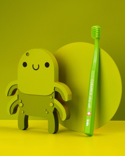 CURAPROX 5500 KIDS ULTRA Mäkká zubná kefka - SUPER SOFT eko balenie