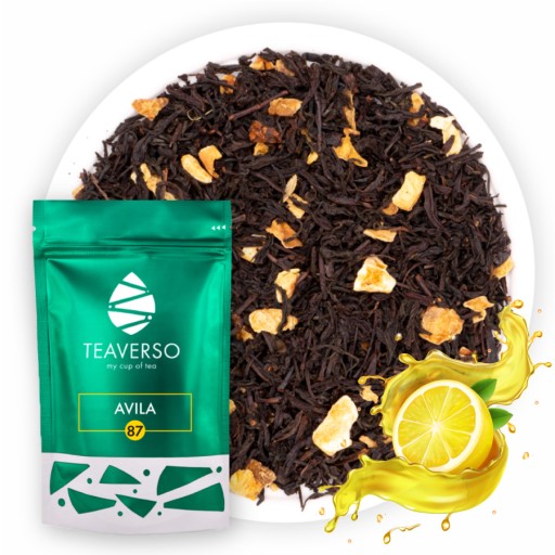 EARL GREY LEMON ČIERNY LISTOVÝ ČAJ AVILA TEAVERSO 100G