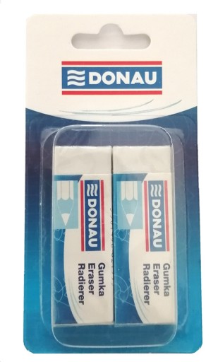 Univerzálna guma 62x21x11mm blister - 2ks biela