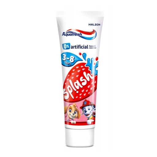 AQUAFRESH Splash zubná pasta pre deti 3-8 rokov 50ml