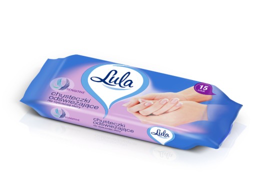 LULA OSVIEŽUJÚCE Utierky SENSITIVE 15 KS