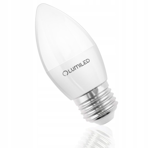 E27 LED žiarovka SVIEČKA 2,5W = 25W 3000K TEPLÁ BIELA CCD SVIEČKA LUMILED