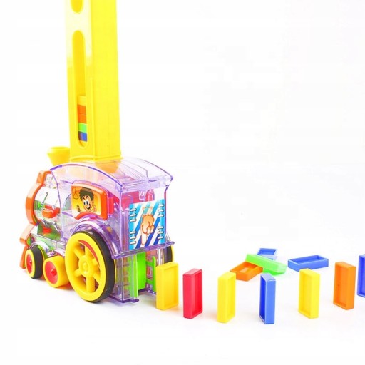 RADY LOKOMOTÍV VLAKOV SLEDUJÚCE DOMINO BLOKY