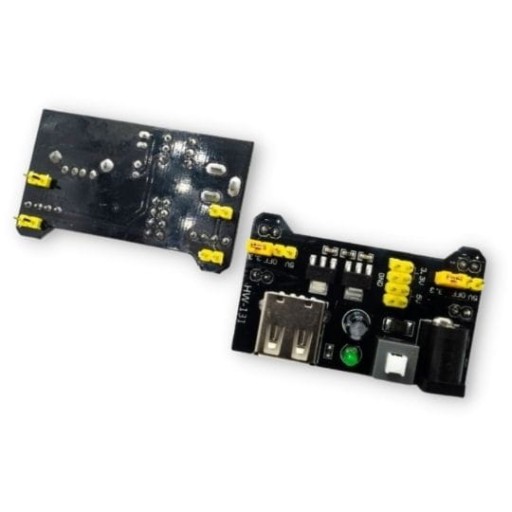 MB102 modul pre napájanie plienok 5V 3,3V 2,1x5,5mm USB konektor