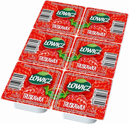Ovocná nátierka Jahoda Łowicz 6x2