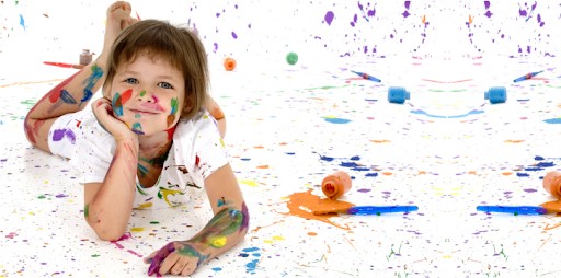 ZÁstera na maľovanie pre deti