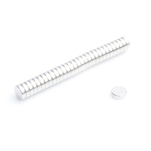 Neodymový magnet valcový MW 5x1,5 N38 50 ks