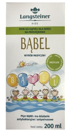 Bąbel Tekutý kúpeľ pre deti pri prechladnutí 2+