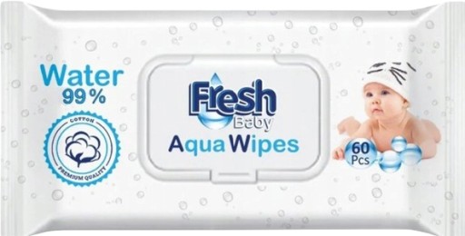 AQUAWIPES Aqua Wipes 99% 60 ks.