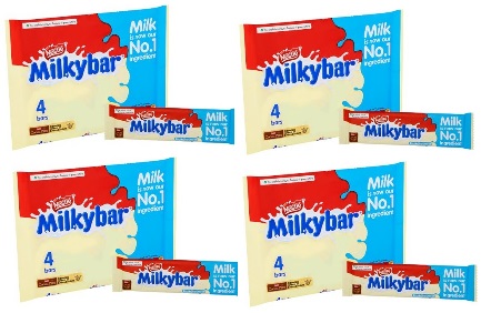 1x100g NESTLE Milky Bar tyčinka 4ks UK