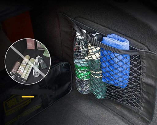 SIEŤKA NA VELCRO ORGANIZÁTOR NA KUFOR AUTA 50X25