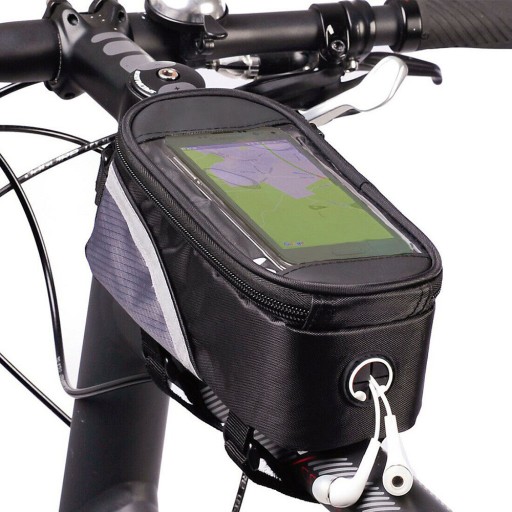 POUZDRO NA RÚČKU TAŠKA TAŠKA NA BICYKEL TAŠKA NA TELEFÓN RÁM BICYKLA 5,8