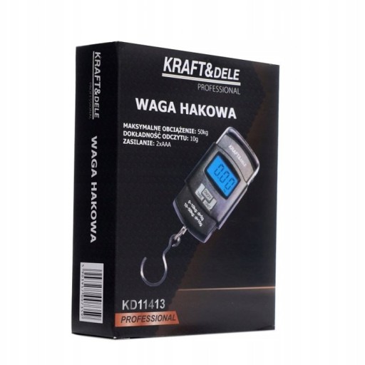 ELEKTRONICKÁ DIGITÁLNA VÁHA NA BATOŽINOVÝ HÁK LCD 50 kg