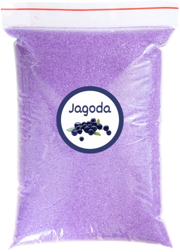 Berry Cukrová vata Cukor 1kg Purple Berry Colorful Dry