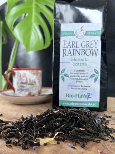 Earl Grey Rainbow čierny čaj 100g Bio-Flavo