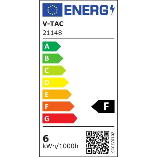 V-TAC SAMSUNG CHIP LED žiarovka 5,8W E27 PAR20 VT-220 4000K 495lm 5 rokov Hluk