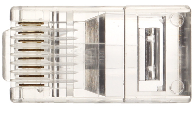 RJ-45 konektor (zástrčka) pre drôt, 10 kusov