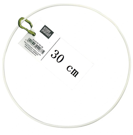 Veľký kovový krúžok 30 cm krúžok na zavesenie dekorácií