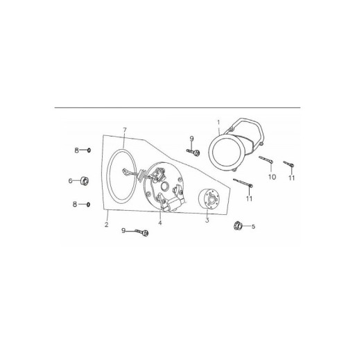 MRF Stator O-krúžok(mod2) 120/140 PIT BIKE Kríž